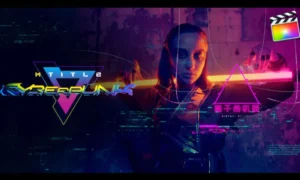 MotionVFX mTitle Cyberpunk