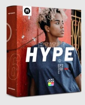 MotionVFX mTitle Hype FCPX Plugin
